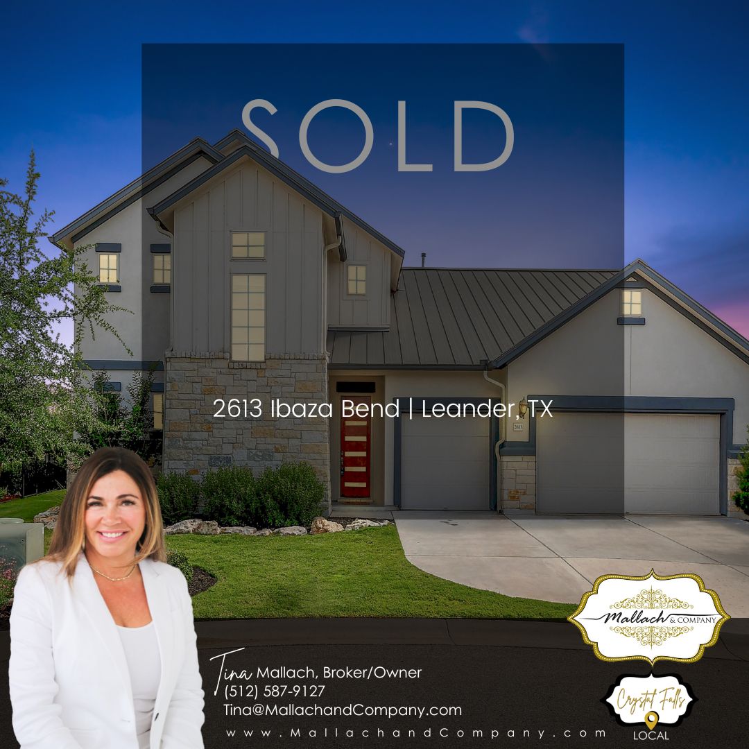 SOLD: Hill Country Elegance Meets Modern Design at 2613 Ibaza Bend In One Of Leander’s Most Coveted Gated Communities!